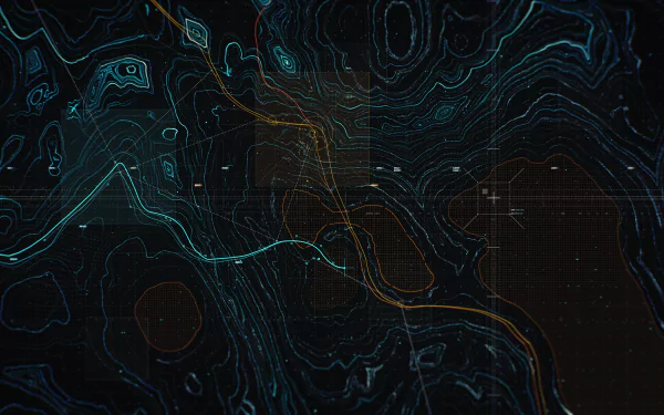 artistic Topography HD Desktop Wallpaper | Background Image