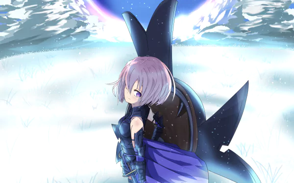 Mashu Kyrielight Anime Fate/Grand Order HD Desktop Wallpaper | Background Image