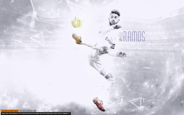 Sports Sergio Ramos Soccer Player Spanish Real Madrid C.F. HD Wallpaper | Background Image