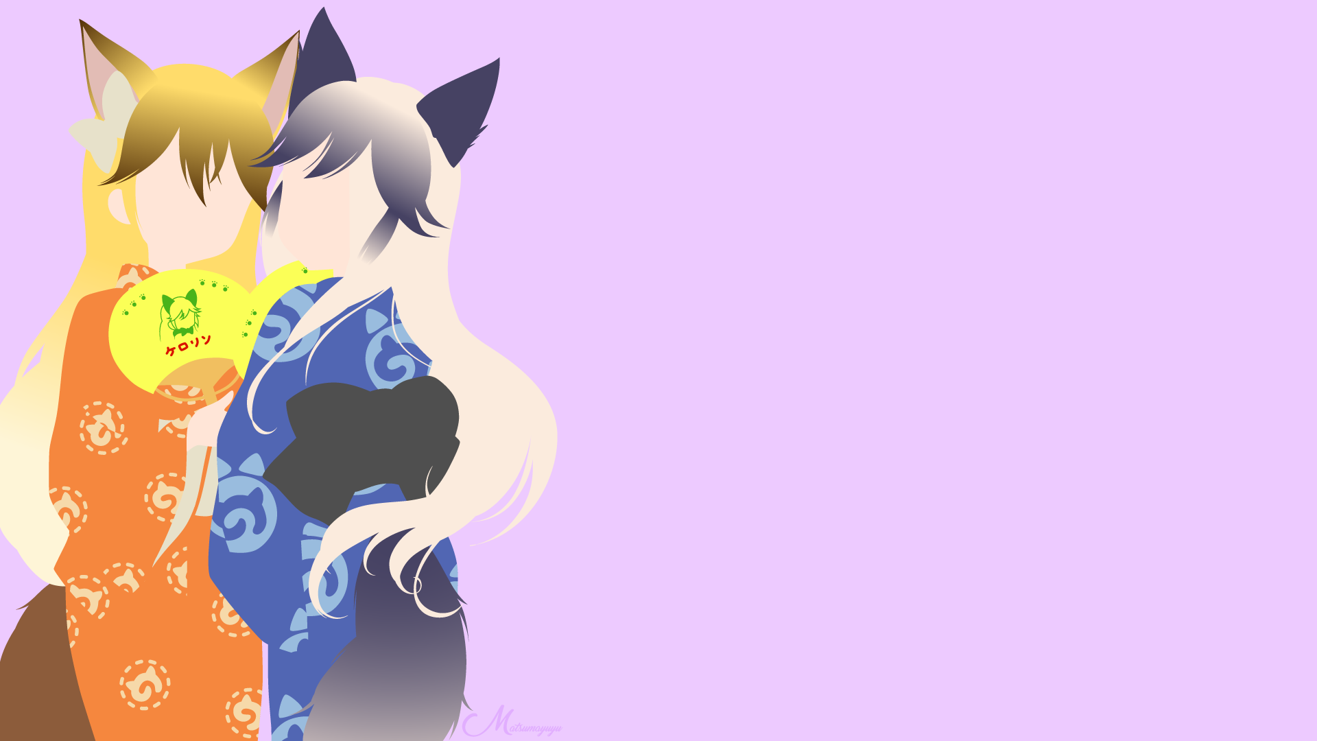 Download Silver Fox (Kemono Friends) Ezo Red Fox (Kemono Friends) Anime Kemono Friends HD Wallpaper by matsumayu