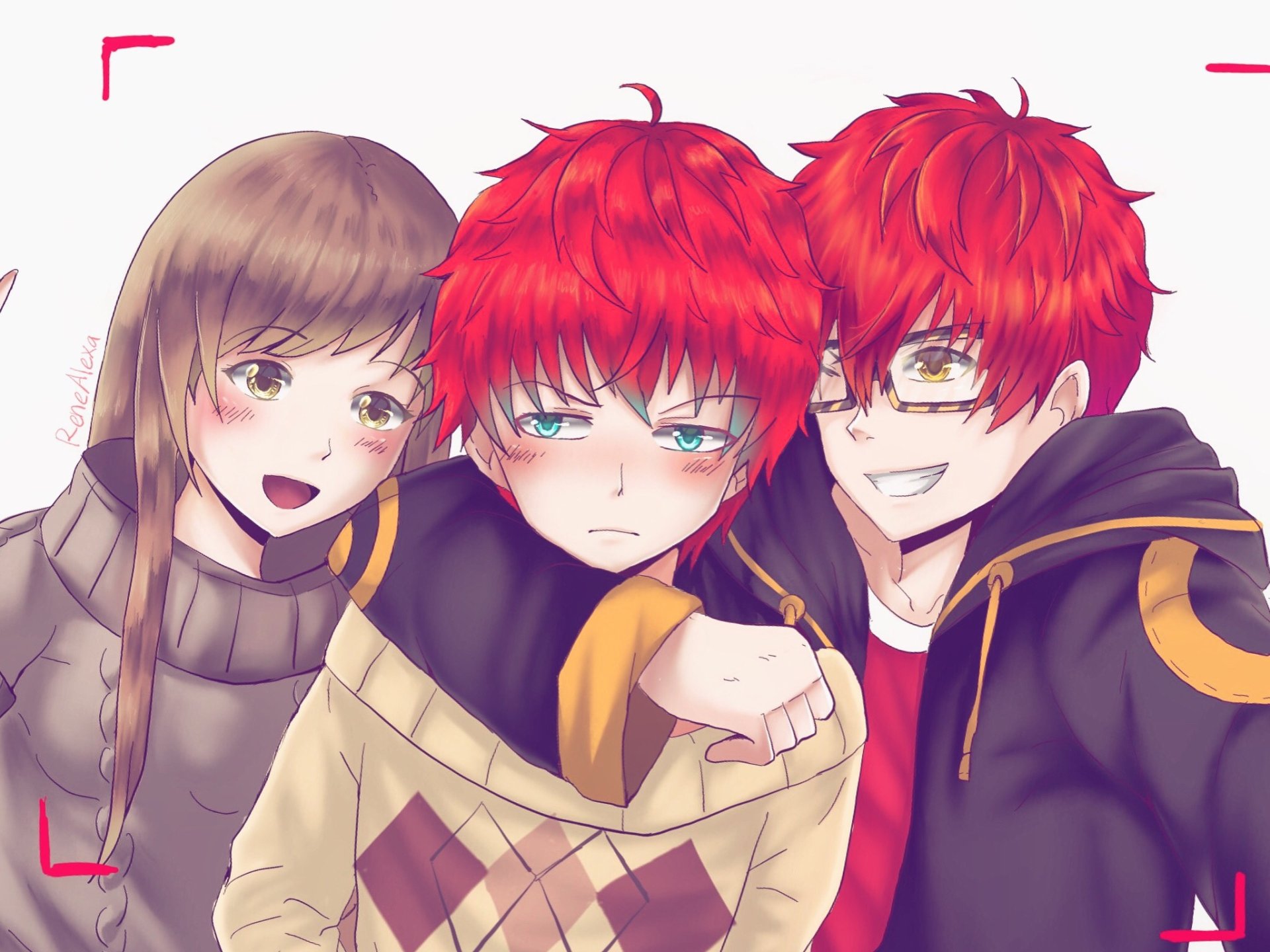 Mystic messenger заставки