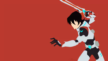 minimalist Keith Kogane Voltron Legendary Defender TV Show HD Desktop Wallpaper | Background Image