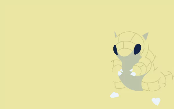 Sandshrew (Pokémon) Anime Pokemon HD Desktop Wallpaper | Background Image