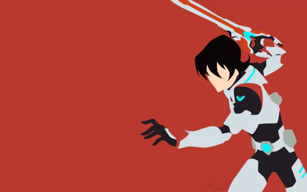 minimalist Keith Kogane Voltron Legendary Defender TV Show HD Desktop Wallpaper | Background Image