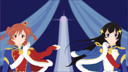 Hikari Kagura Karen Aijo Anime Shoujo☆Kageki Revue Starlight HD Desktop Wallpaper | Background Image