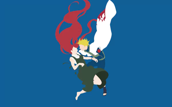 Kushina Uzumaki Minato Namikaze Anime Naruto HD Desktop Wallpaper | Background Image