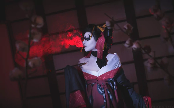 Harley Quinn Batman Ninja woman cosplay HD Desktop Wallpaper | Background Image