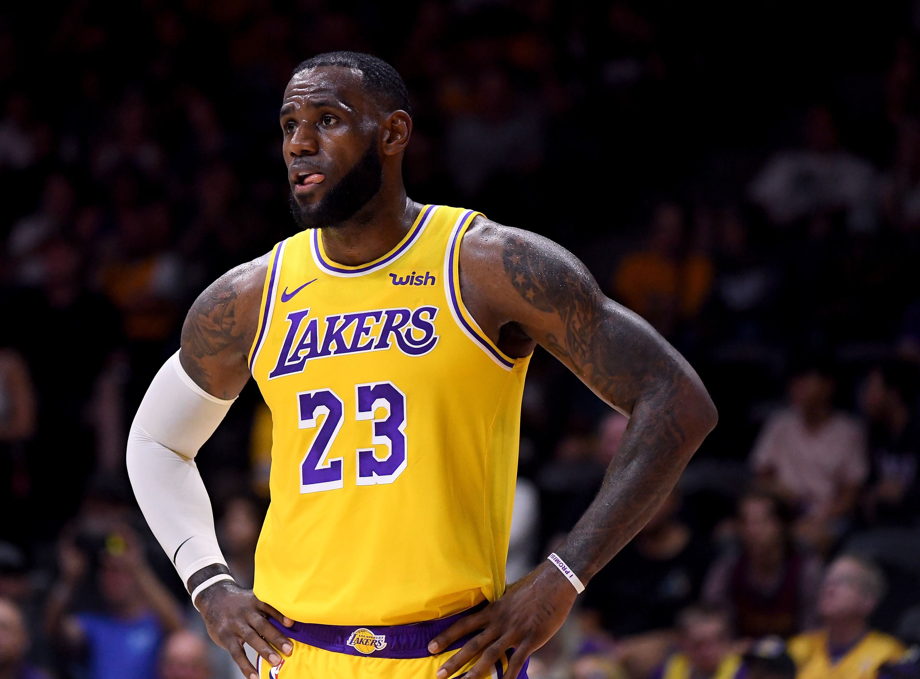 Lebron James Los Angeles Lakers Papel De Parede Hd Plano De