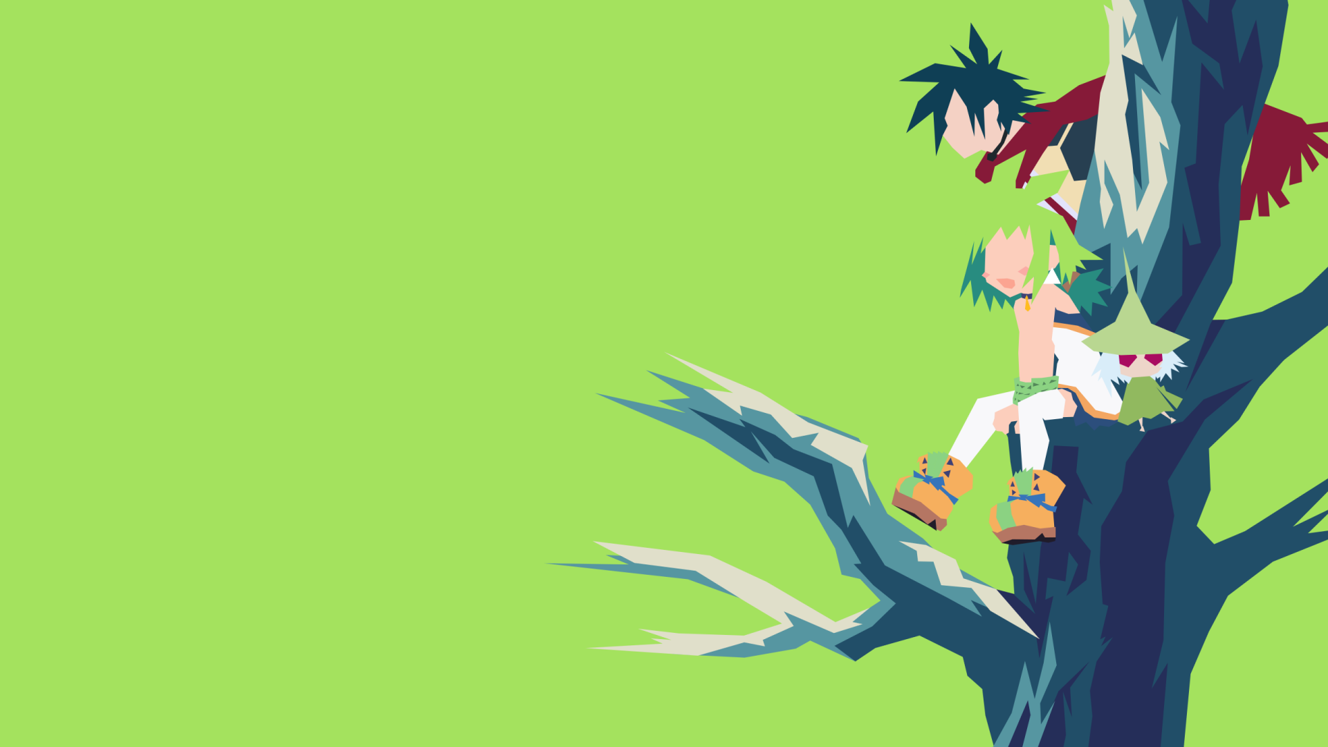 Download Marona (Phantom Brace) Ash (Phantom Brave) Video Game Phantom Brave HD Wallpaper by Carionto