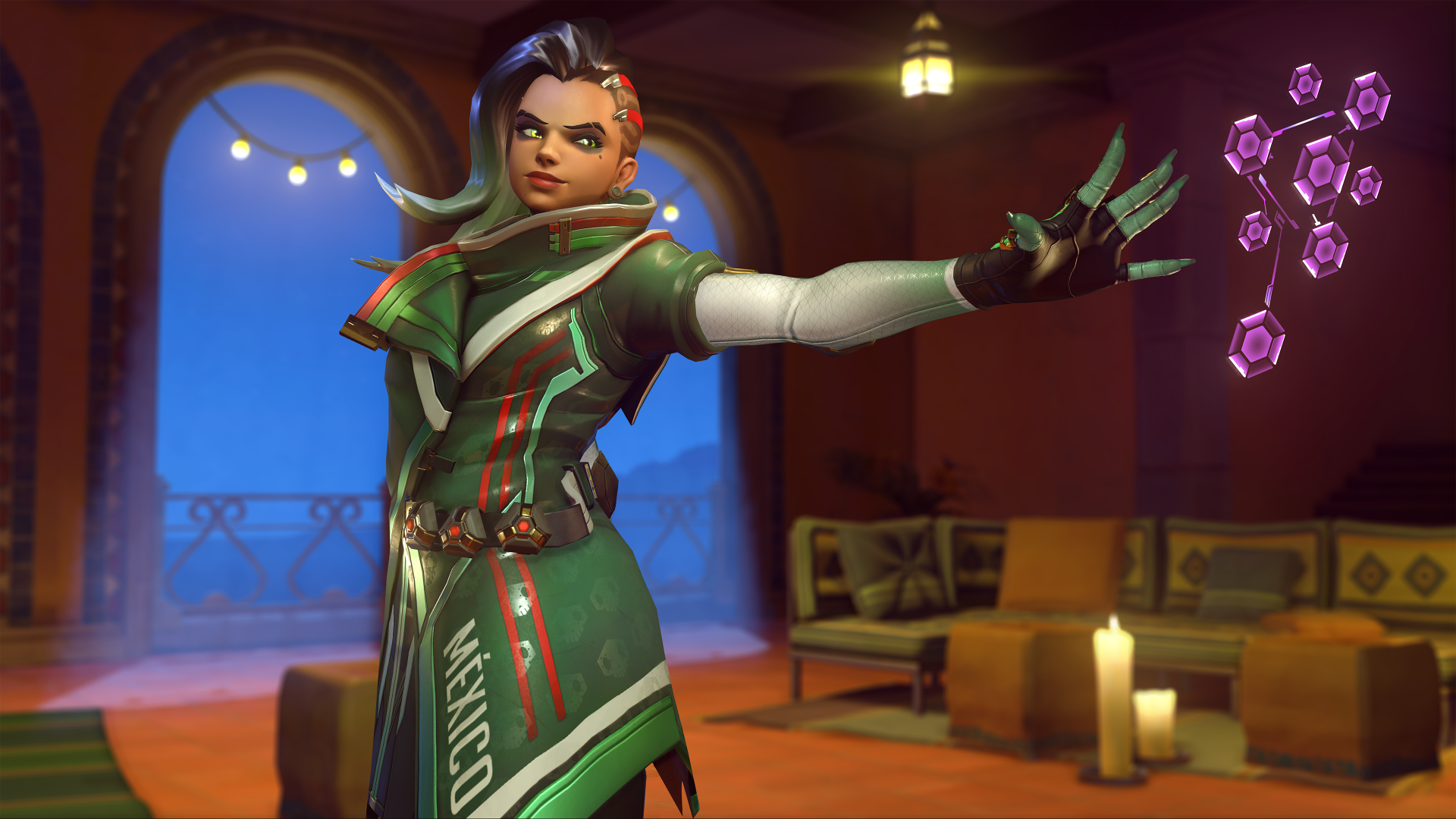 Download Sombra (Overwatch) Video Game Overwatch 4k Ultra HD Wallpaper