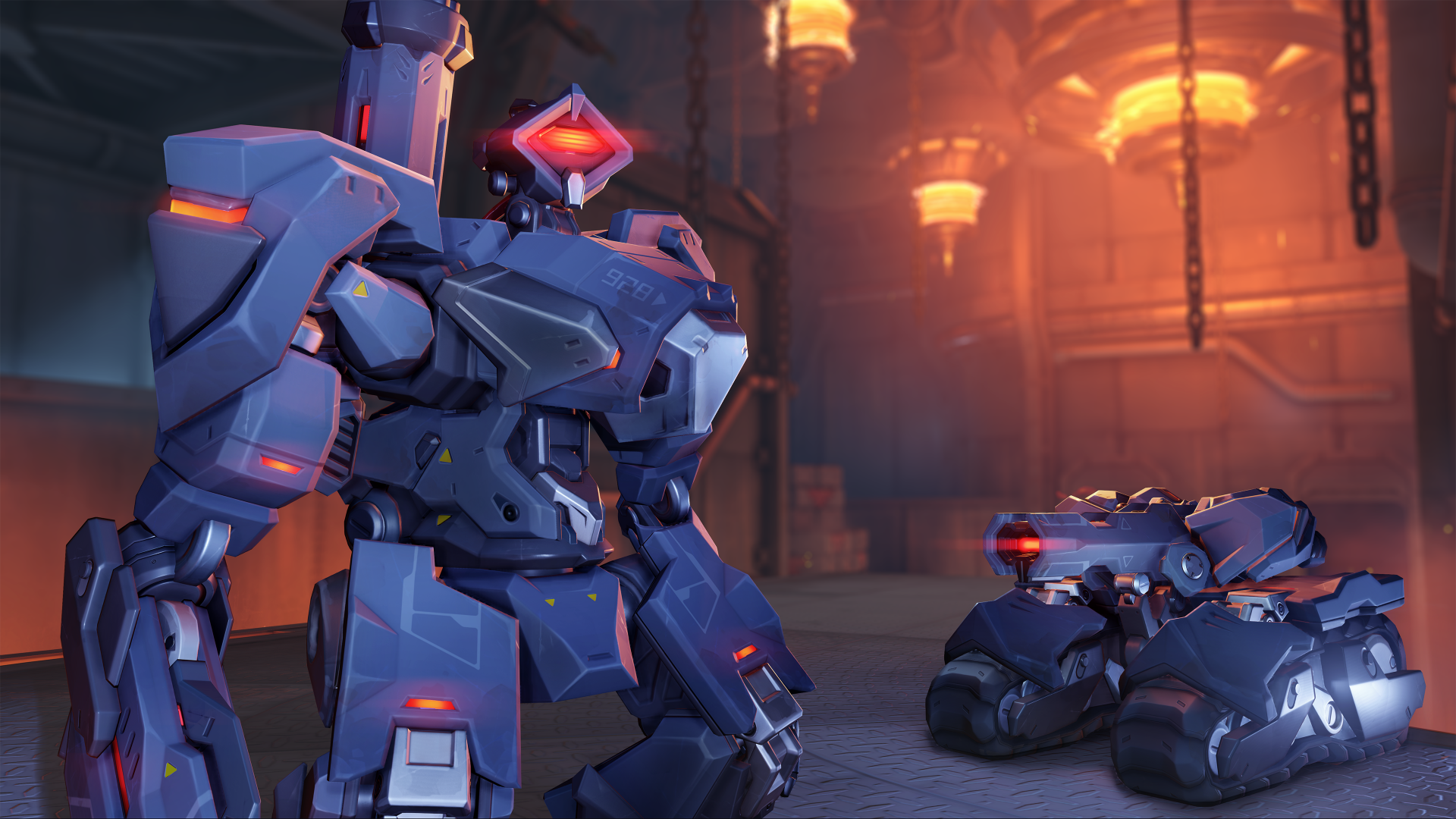 Download Bastion (Overwatch) Video Game Overwatch 4k Ultra HD Wallpaper