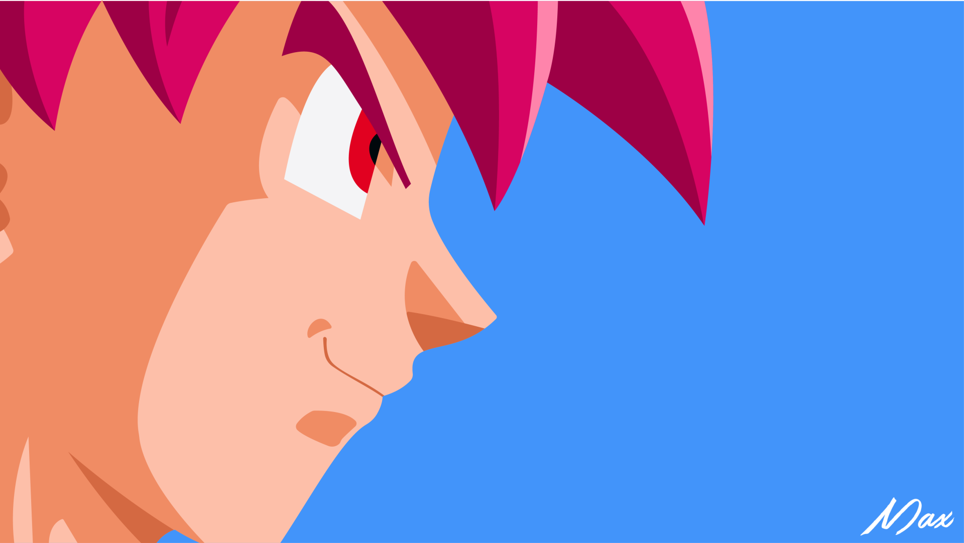 Download Super Saiyan God Goku Anime Dragon Ball Super 4k Ultra HD Wallpaper by Massimiliano Princiotta