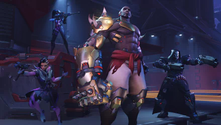 Widowmaker (Overwatch) Sombra (Overwatch) Reaper (Overwatch) Doomfist (Overwatch) video game Overwatch HD Desktop Wallpaper | Background Image