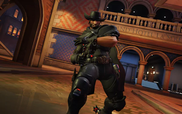 McCree (Overwatch) video game Overwatch HD Desktop Wallpaper | Background Image