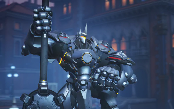 Reinhardt (Overwatch) video game Overwatch HD Desktop Wallpaper | Background Image