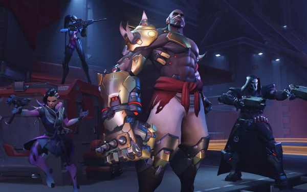 Widowmaker (Overwatch) Sombra (Overwatch) Reaper (Overwatch) Doomfist (Overwatch) video game Overwatch HD Desktop Wallpaper | Background Image