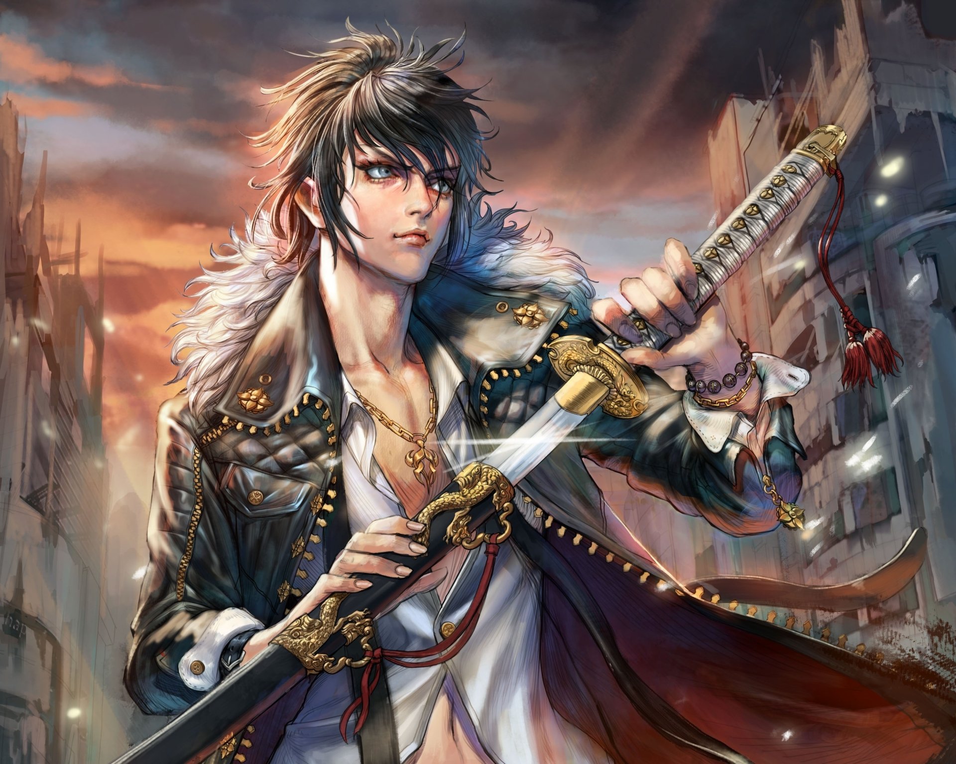 Download Video Game Furyou Michi ~Gang Road~ HD Wallpaper