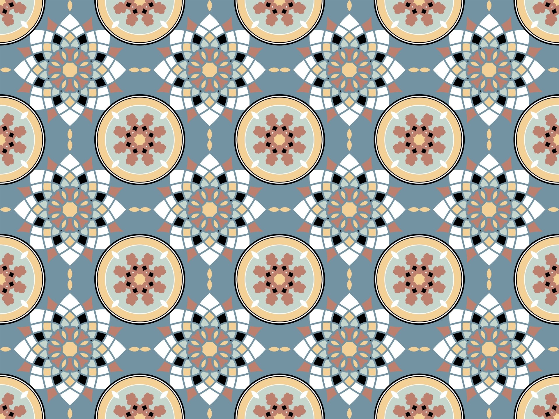 Download Floral Abstract Pattern 4k Ultra HD Wallpaper