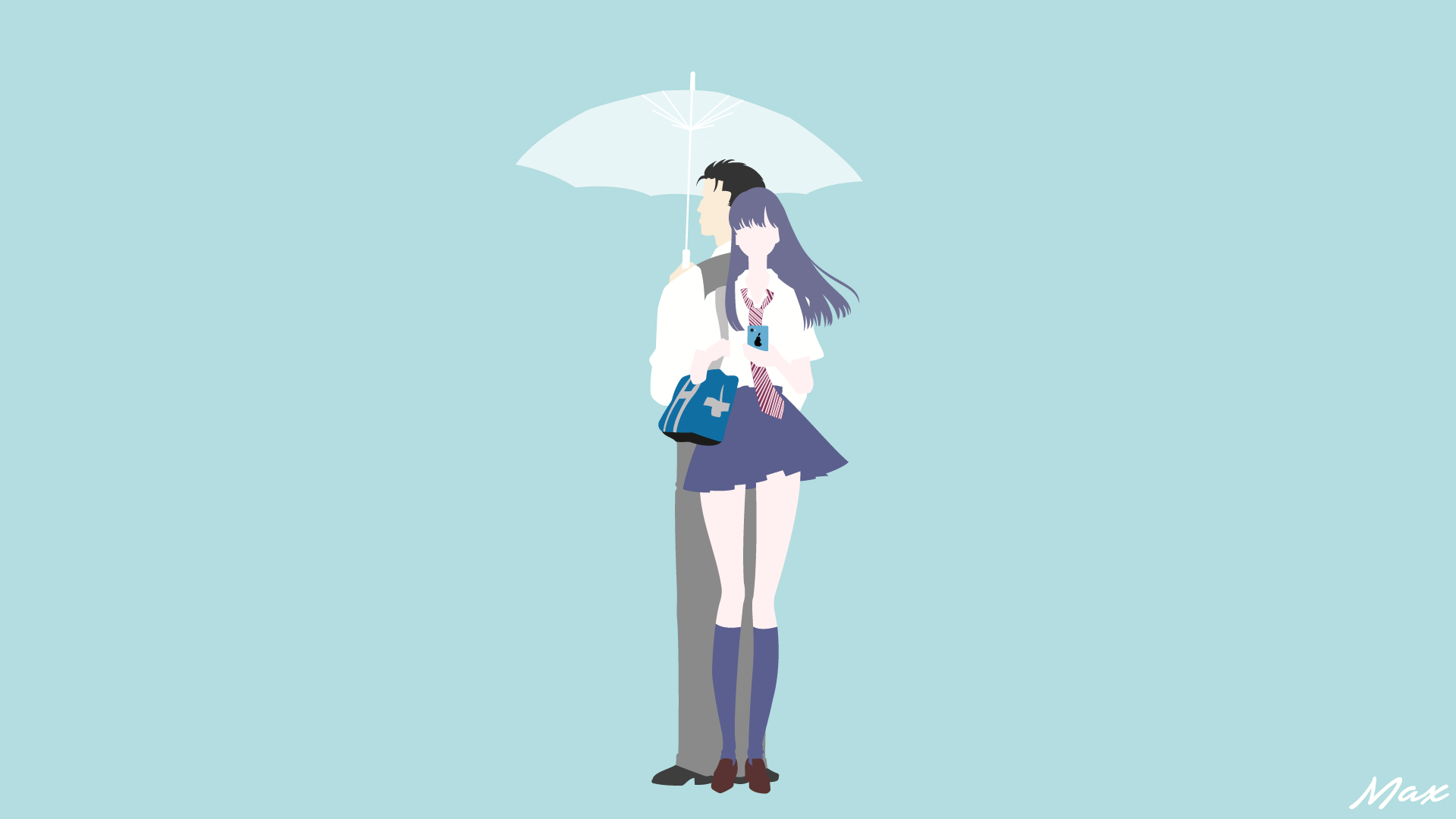 Download Masami Kondou Akira Tachibana Anime After The Rain HD Wallpaper by Massimiliano Princiotta