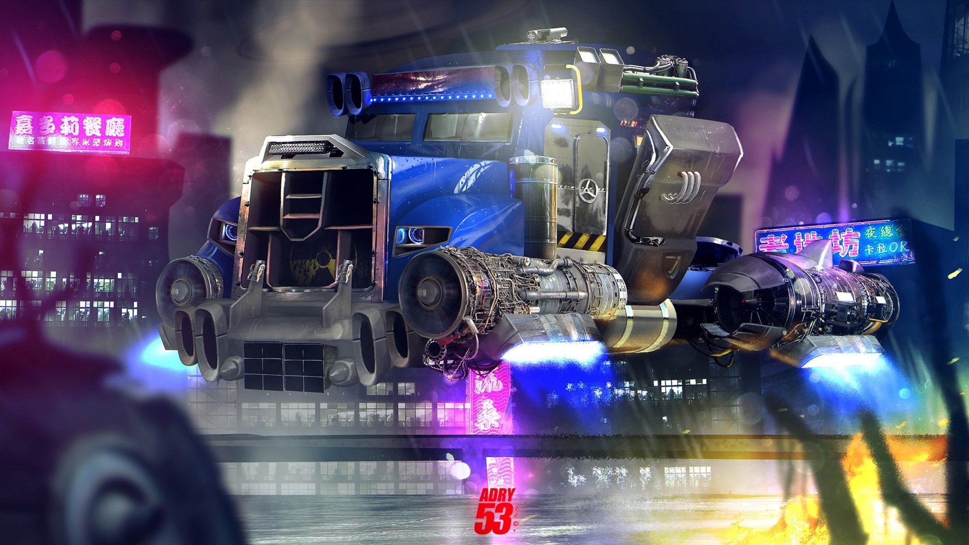 Download Sci Fi Vehicle HD Wallpaper by Timothy Adry