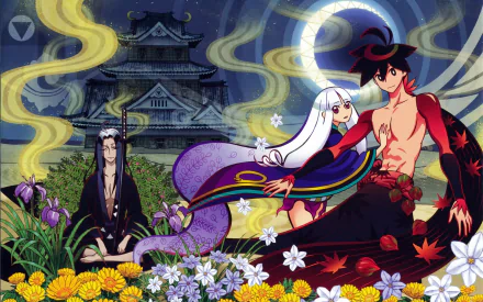 Togame (Katanagatari) Shichika Yasuri Anime Katanagatari HD Desktop Wallpaper | Background Image