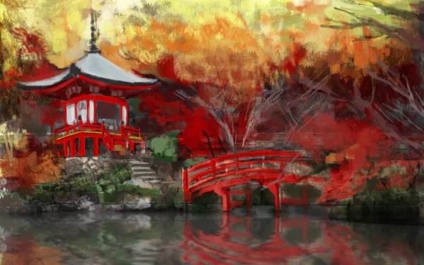 artistic oriental HD Desktop Wallpaper | Background Image