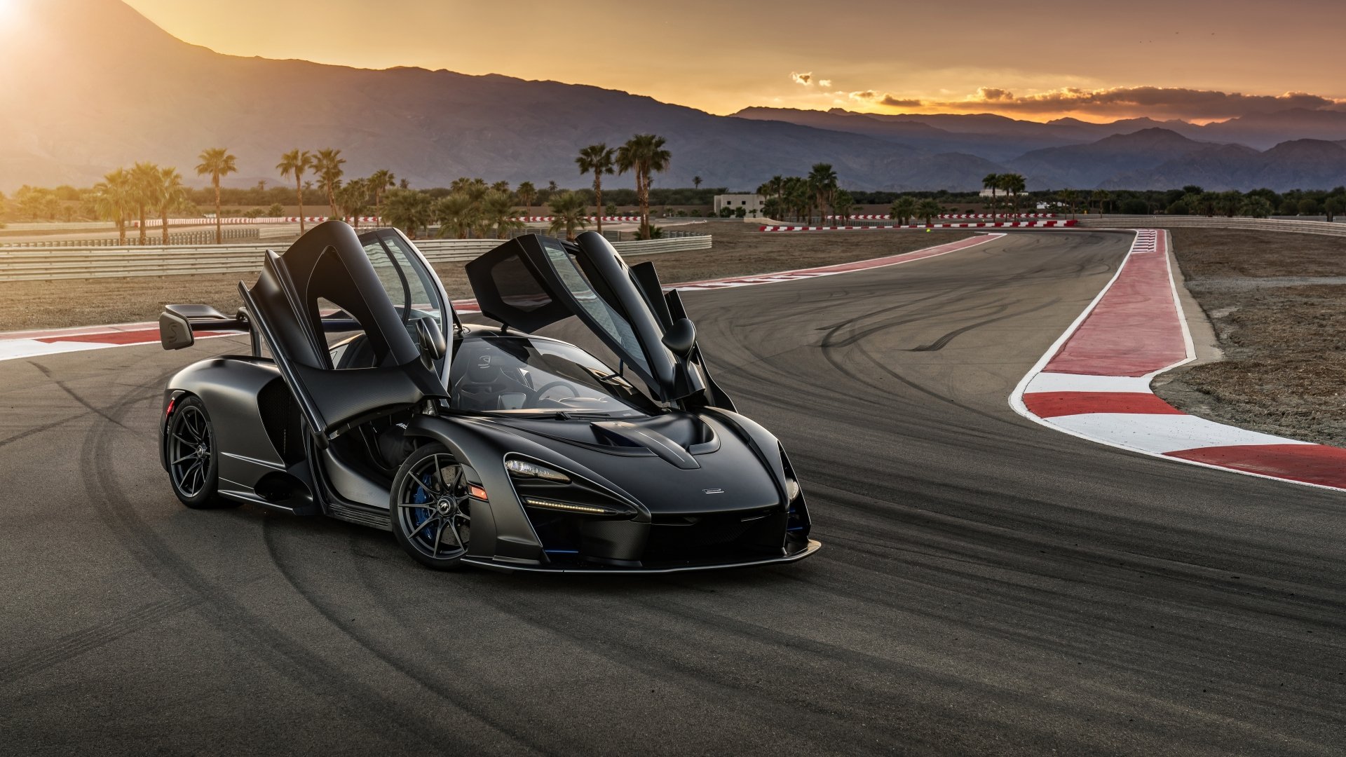 Download Supercar Black Car Car McLaren Vehicle McLaren Senna 4k Ultra