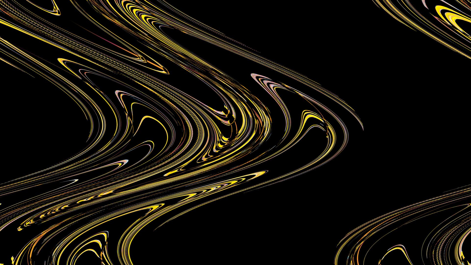 Abstract curve #7 by Mimosa