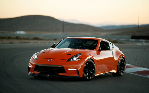 orange car car Nissan Nissan 370Z vehicle Nissan 370Z Nismo HD Desktop Wallpaper | Background Image
