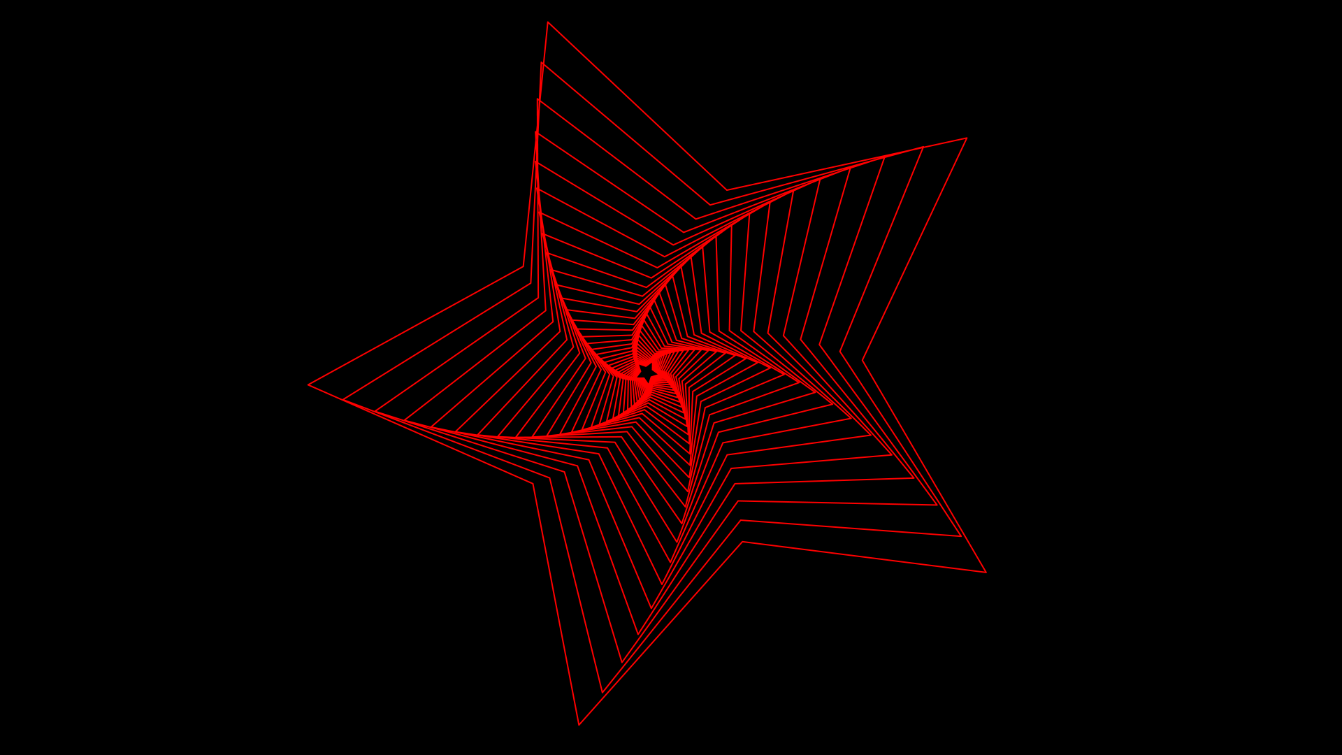 Download Red Lines Abstract Star 8k Ultra HD Wallpaper by KEJI