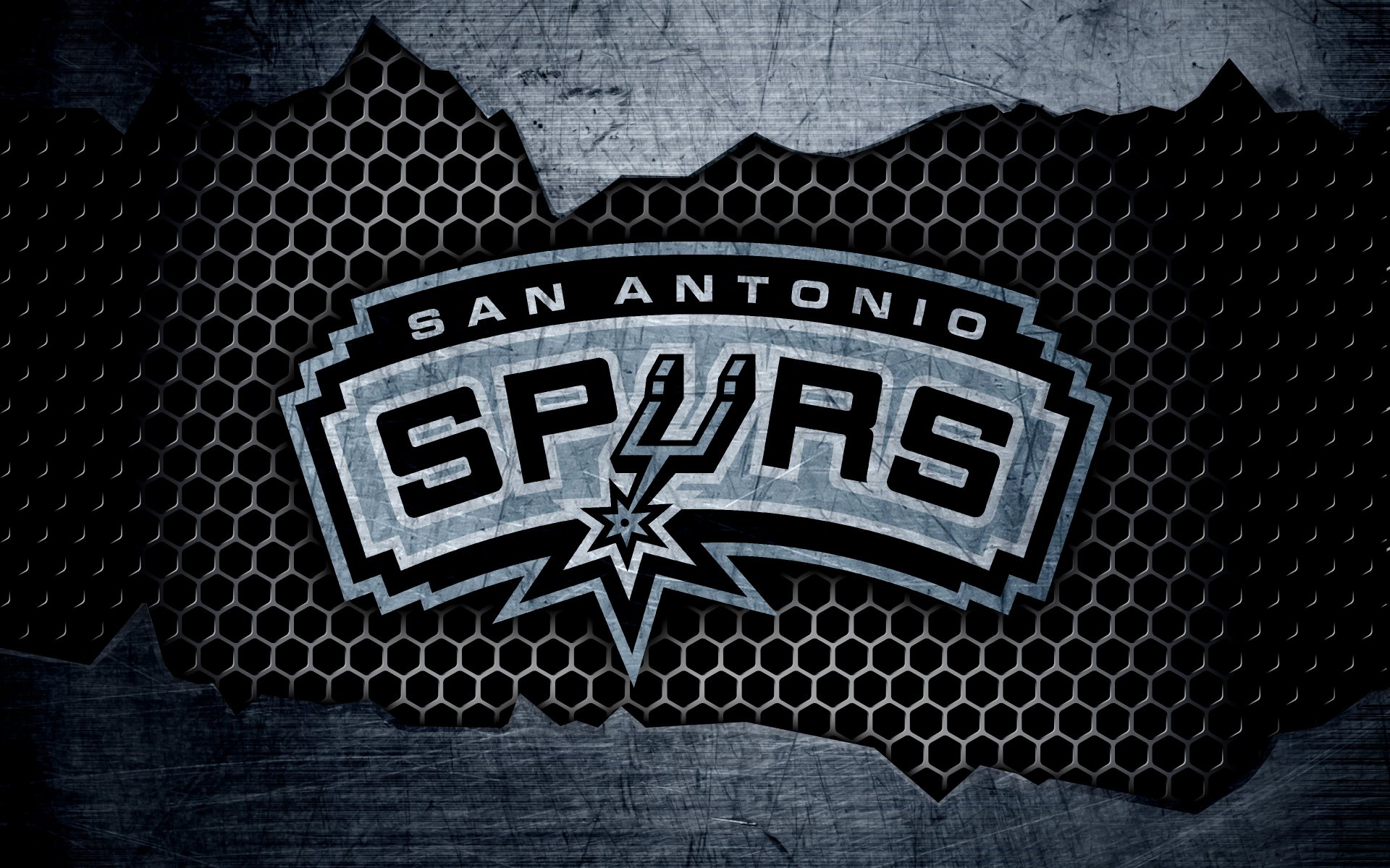 Download Basketball NBA Logo San Antonio Spurs Sports  4k Ultra HD Wallpaper