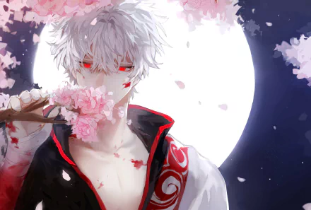 Gintoki Sakata Anime Gintama HD Desktop Wallpaper | Background Image