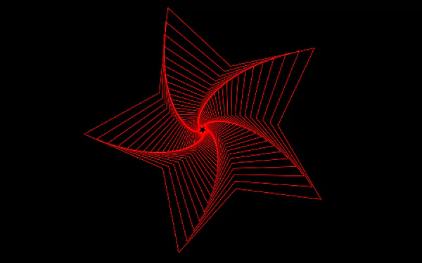 red lines Abstract star HD Desktop Wallpaper | Background Image