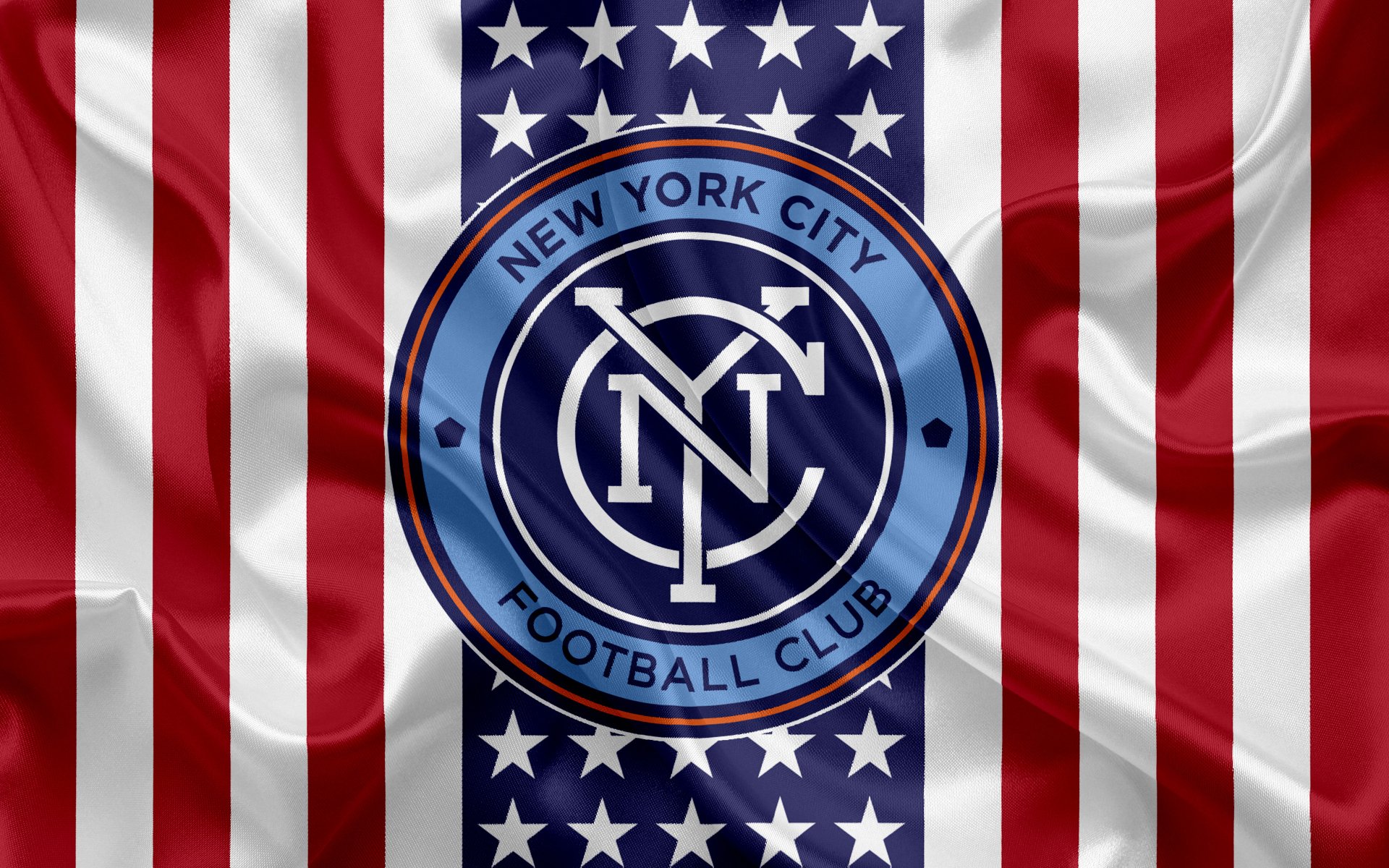 New York City Football Club Logo K Ultra Hd Wallpaper Background Images And Photos Finder