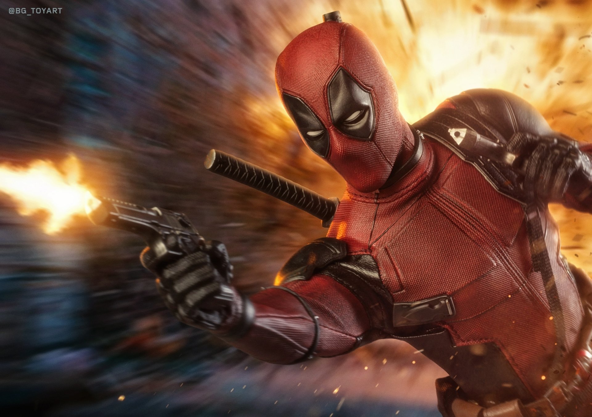 Download Deadpool Movie Deadpool 2 4k Ultra Hd Wallpaper By Alex Brooks 