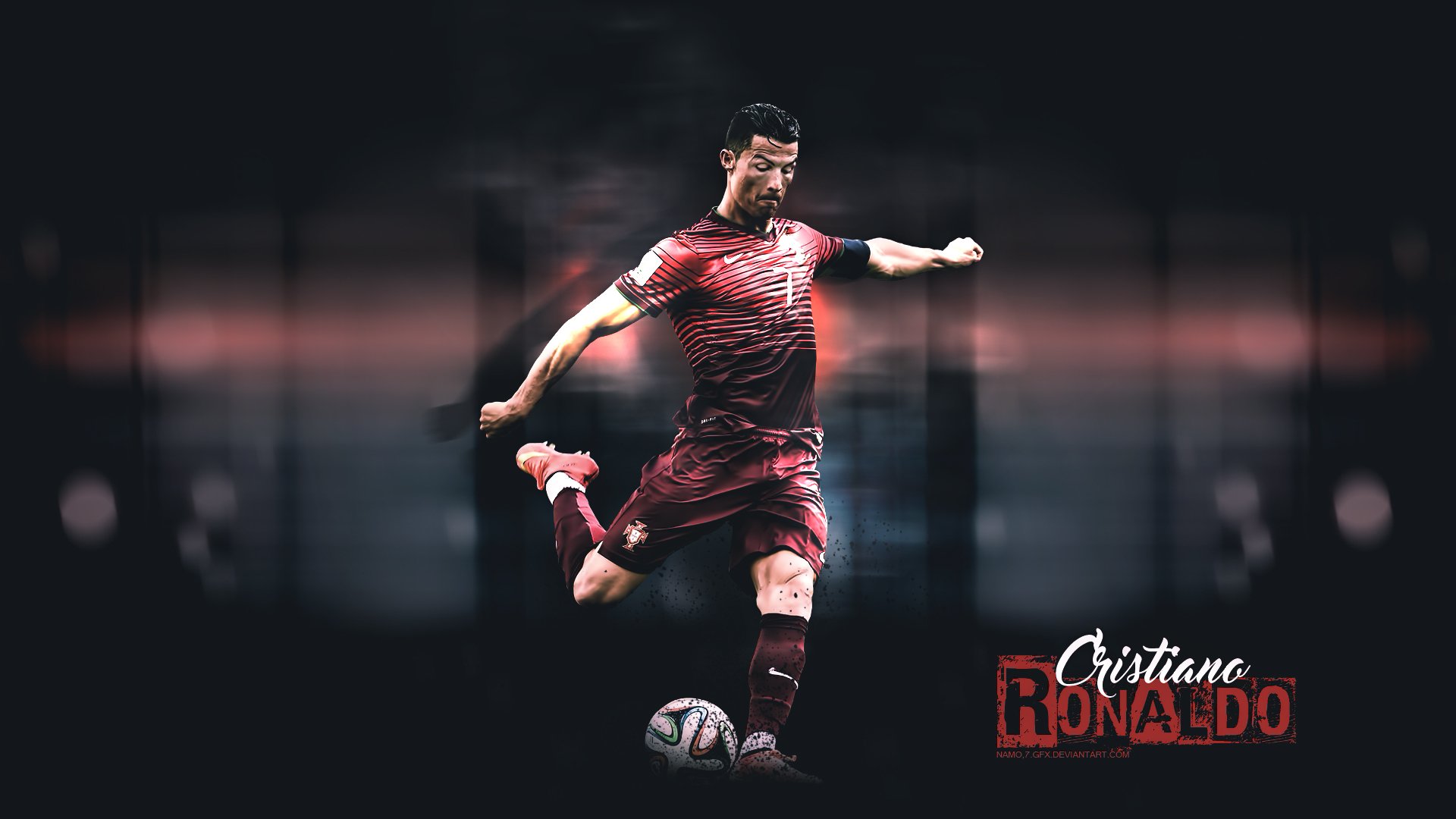 Cristiano Ronaldo Portugal Hd Wallpaper Background Image