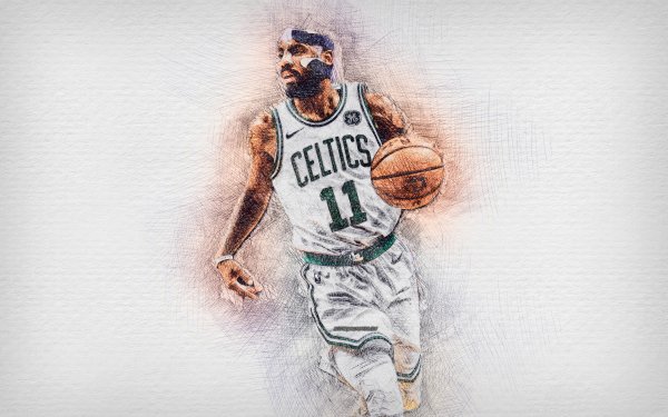 Sports Kyrie Irving Basketball Boston Celtics NBA HD Wallpaper | Background Image