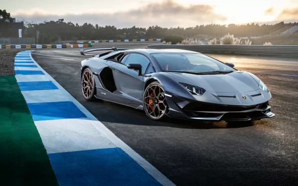 vehicle Lamborghini Aventador SVJ HD Desktop Wallpaper | Background Image