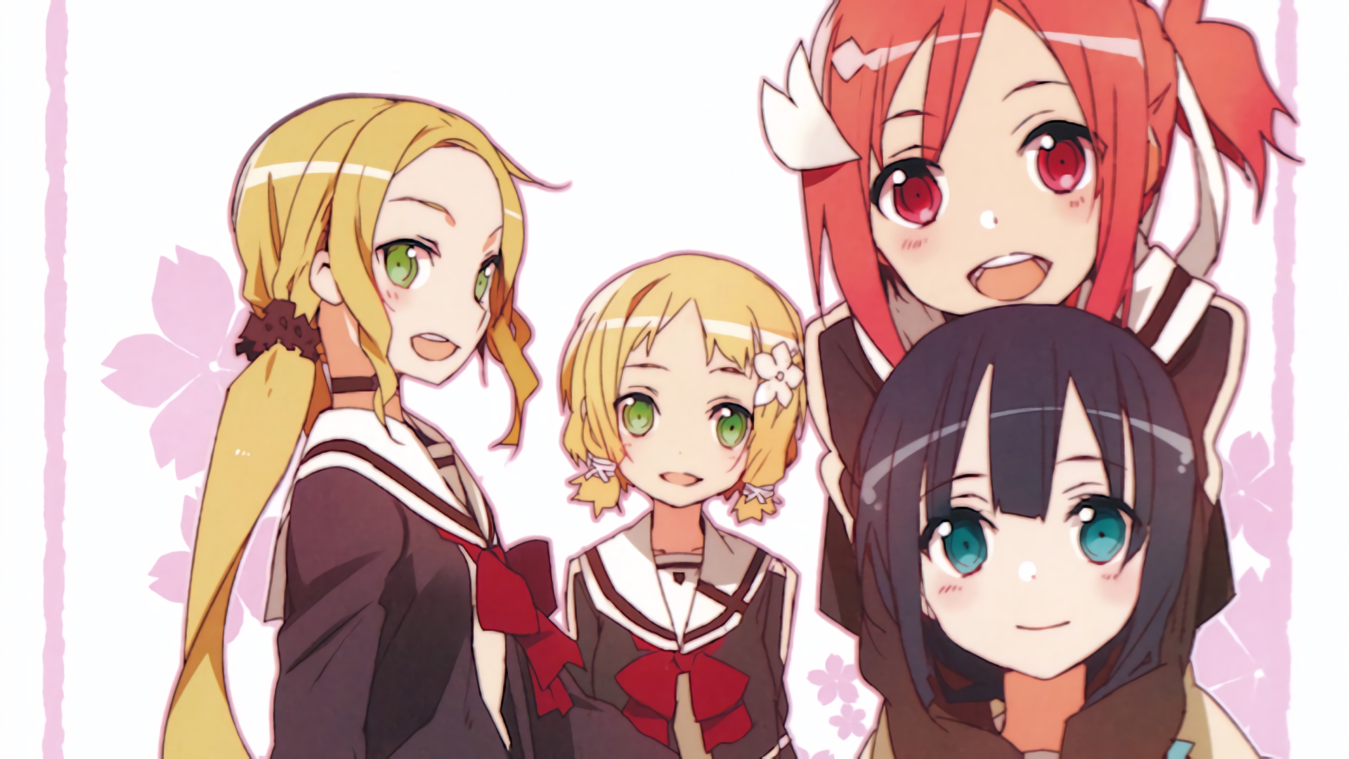 Download Yuki Yuna Togo Mimori Inubouzaki Itsuki Inubouzaki Fu Anime Yuki Yuna Is A Hero HD Wallpaper