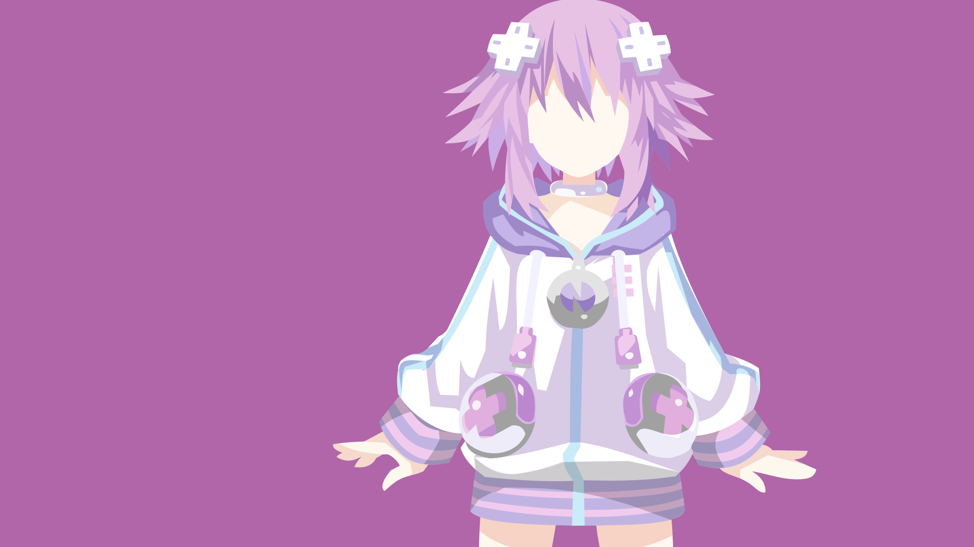 Download Neptune (Hyperdimension Neptunia) Video Game Hyperdimension Neptunia 4k Ultra HD Wallpaper by selflessdevotions