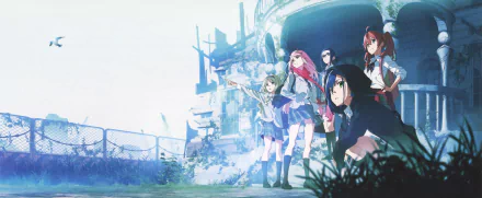 Miku (Darling in the FranxXX) Ikuno (Darling in the FranxXX) Kokoro (Darling in the FranxXX) Ichigo (Darling in the FranXX) Zero Two (Darling in the FranXX) Anime Darling in the FranXX HD Desktop Wallpaper | Background Image