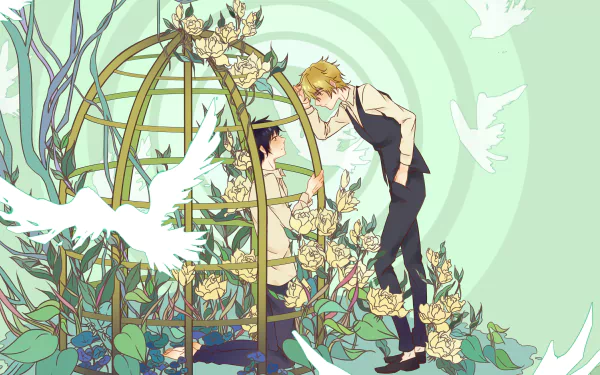 Izaya Orihara Shizuo Heiwajima Anime Durarara!! HD Desktop Wallpaper | Background Image