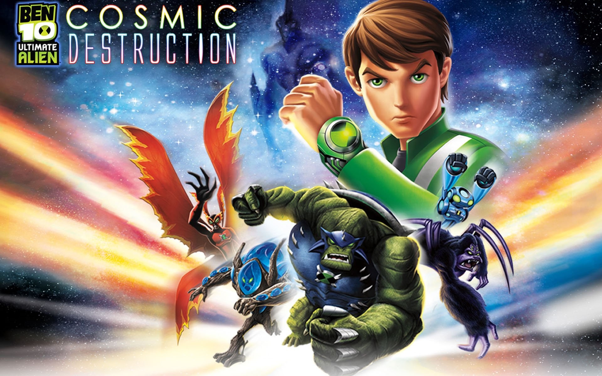 Ben 10 Ultimate Alien Cosmic Destruction Wallpaper