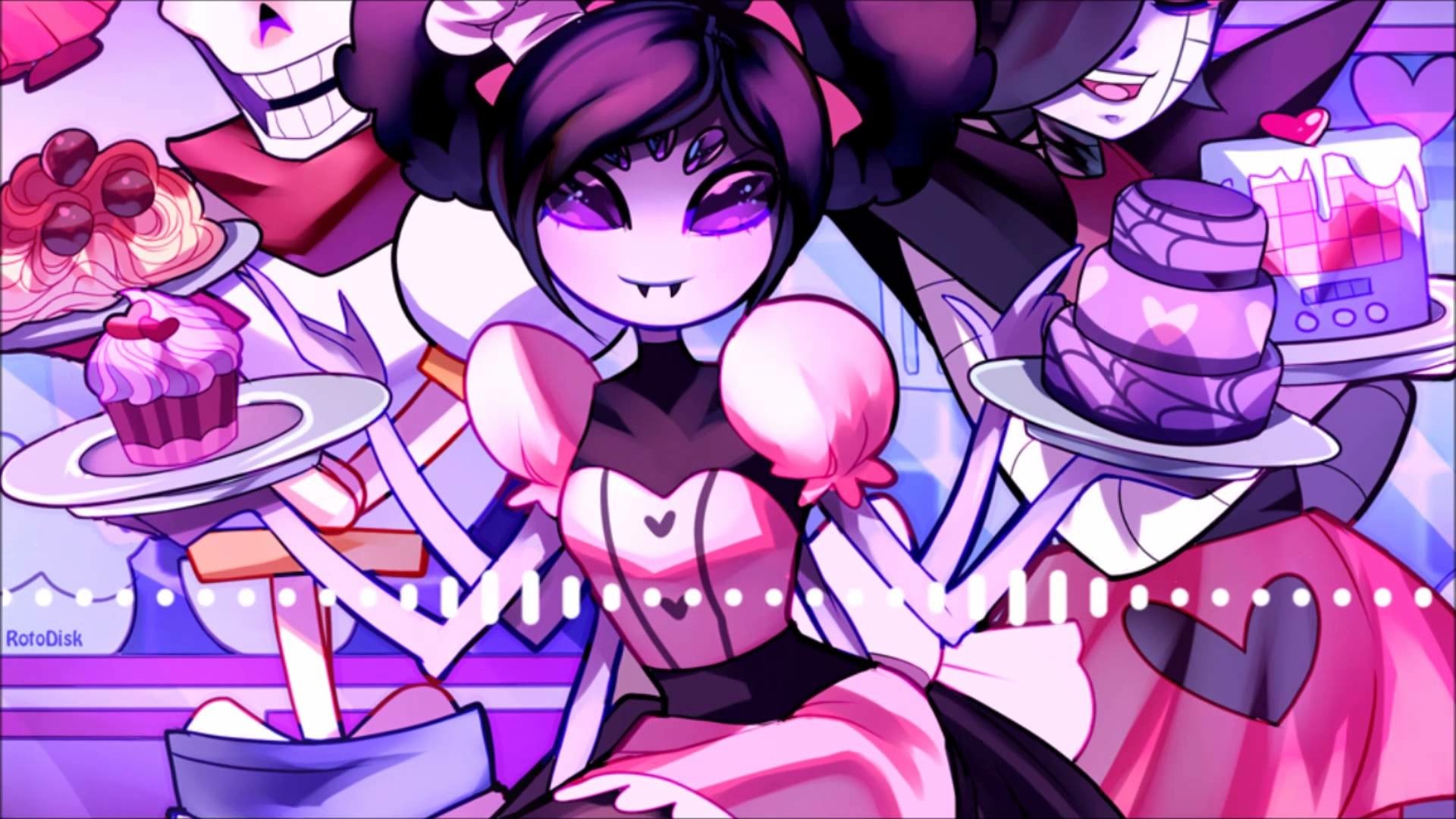 Download Muffet (Undertale) Video Game Undertale HD Wallpaper