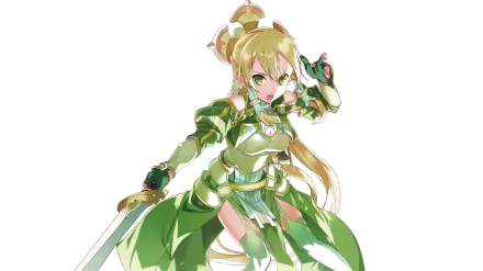 Leafa (Sword Art Online) Anime Sword Art Online: Alicization HD Desktop Wallpaper | Background Image
