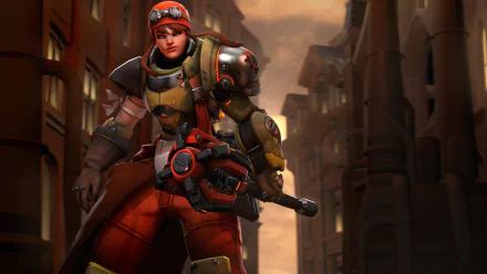 Brigitte (Overwatch) video game Overwatch HD Desktop Wallpaper | Background Image
