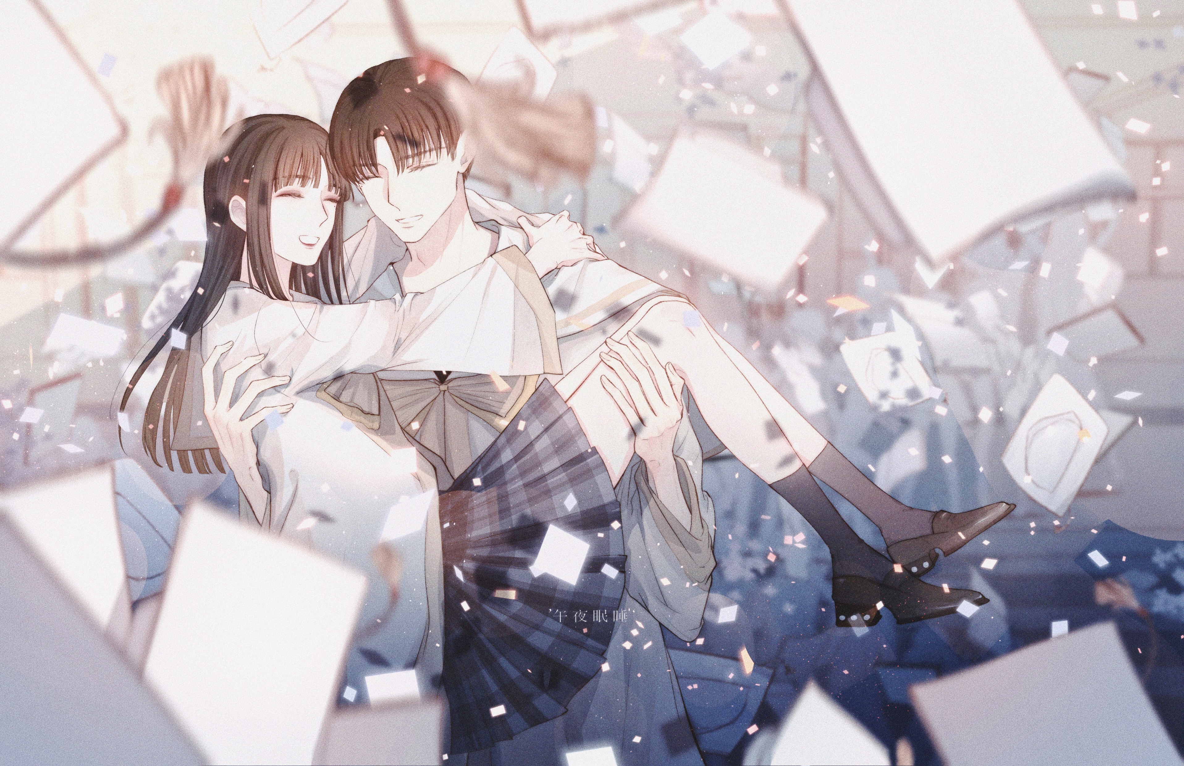 Anime Couple HD Wallpaper | Background Image