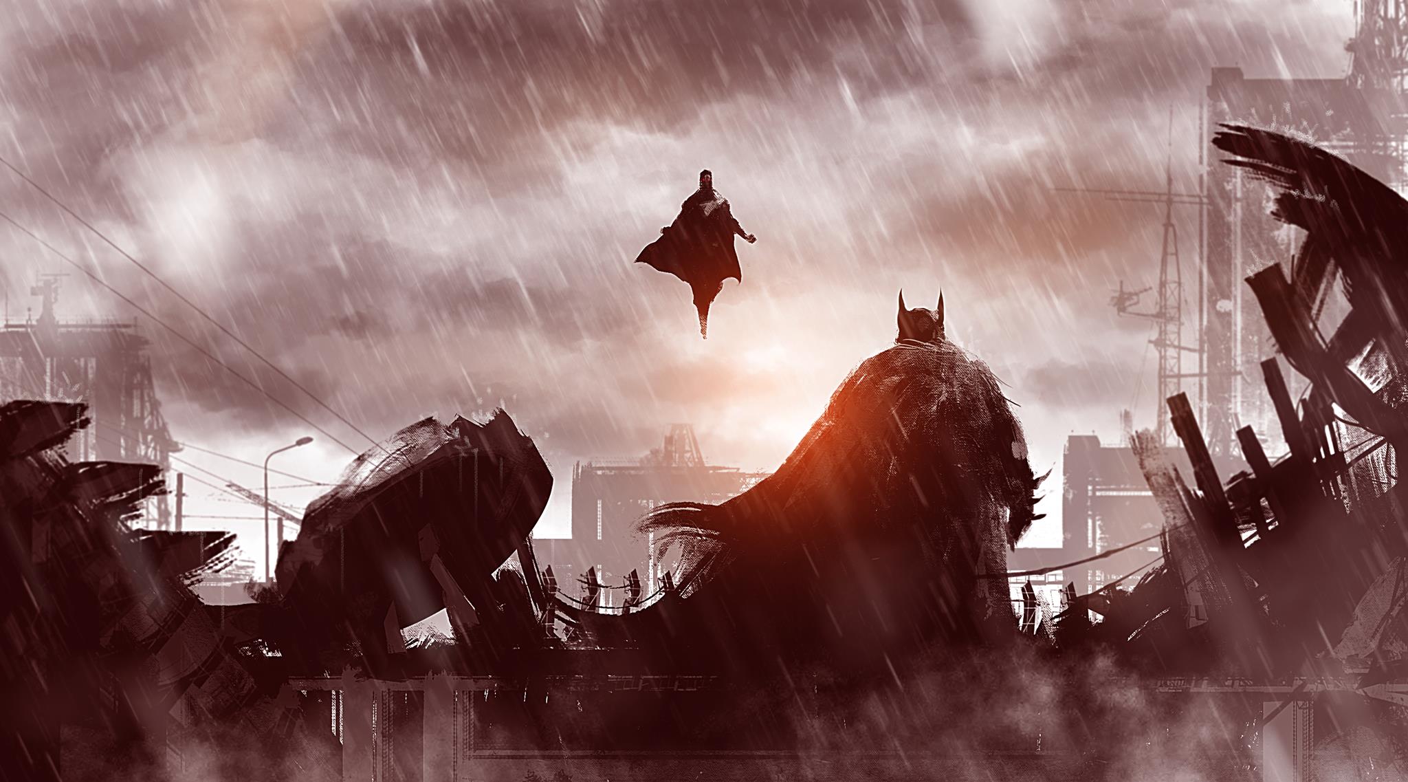 Batman V Superman Dawn Of Justice Hd Wallpaper Background Image