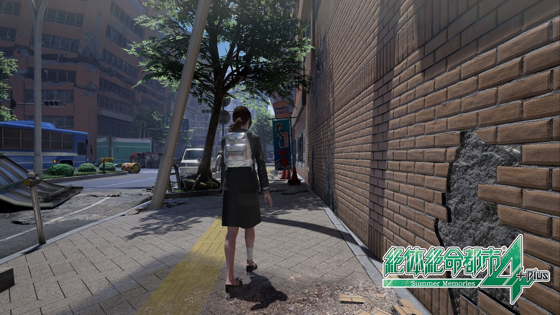 Zettai Zetsumei Toshi 4 Plus HD Wallpaper – Urban Summer Memories