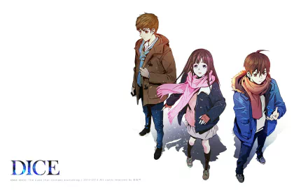 Anime DICE: The Cube That Changes Everything HD Desktop Wallpaper | Background Image